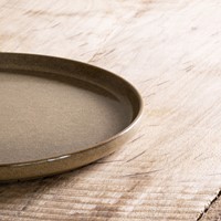 Dutch Rose Bord 27 cm Camel           -3