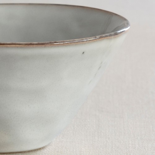 Dutch Rose Kom 14 cm Licht Grijs    -3