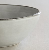 Dutch Rose Schaal 23 cm Licht Grijs -2