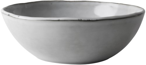 Dutch Rose Schaal 23 cm Licht Grijs 