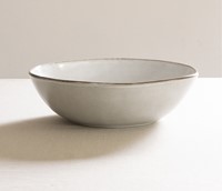 Dutch Rose Schaal 33 cm Licht Grijs  -3