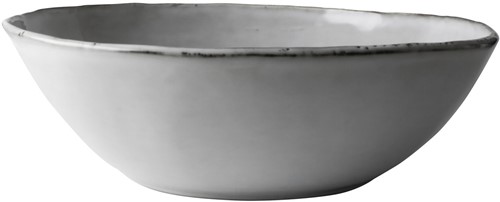 Dutch Rose Schaal 33 cm Licht Grijs  
