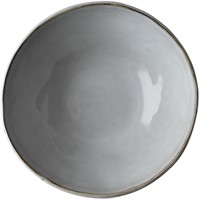 Dutch Rose Schaal 33 cm Licht Grijs  -2