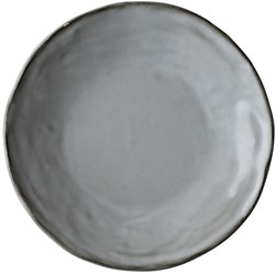 Dutch Rose Plate 17 cm Light Grey