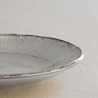 Dutch Rose Bord 21,5 cm Licht Grijs-3