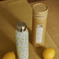 Laura Ashley Giftset Thermosfles Petit Flowers Geel -1