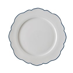 Bord Schulp 24,5 cm Blauw