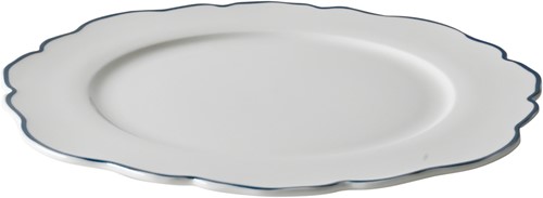 Laura Ashley Plate Irregular 24,5 cm Blue -2