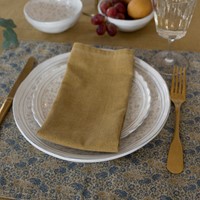 Laura Ashley Servet Oil Geel Uni 45x45cm-3