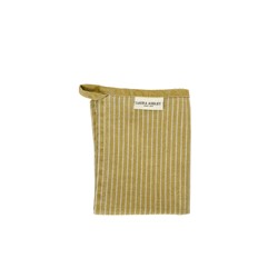 Laura Ashley Teatowel Oil Yellow Stripe 50x70cm