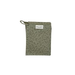 Laura Ashley Theedoek Sage groen Wild Clematis 50x70cm