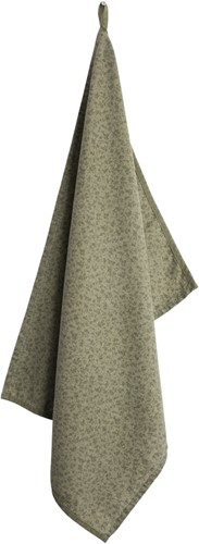 Laura Ashley Theedoek Sage groen Wild Clematis 50x70cm-2