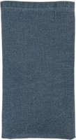 Laura Ashley Servet Blauw Uni 45x45cm