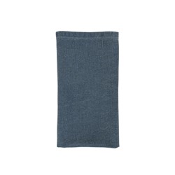 Laura Ashley Servet Blauw Uni 45x45cm