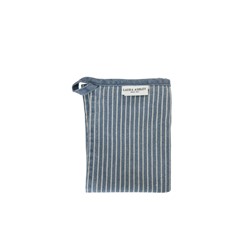Laura Ashley Theedoek Blauw Streep 50x70cm