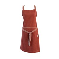 Laura Ashley Apron Oxblood Red Daniela 78x85cm