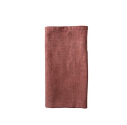 Servet Oxblood Rood Uni 45x45cm