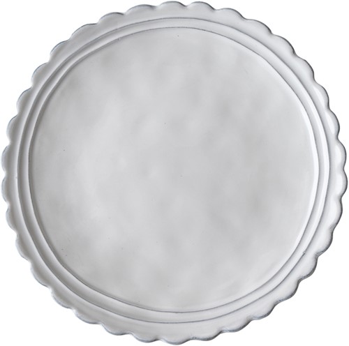 Laura Ashley Bord 20 cm irregular Wit Uni