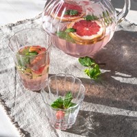 Laura Ashley Giftset 4 Glass Tumbler Clear -1