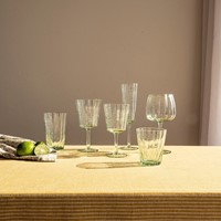 Laura Ashley Giftset 4 Glass Tumbler Green-3