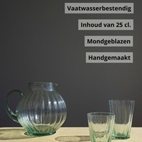 Laura Ashley Giftset 4 Waterglazen Groen 25 cl.-4