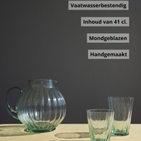 Laura Ashley Giftset 4 Longdrinkglazen Groen 41 cl.-4
