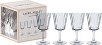 Laura Ashley Giftset 4 Glass White Wine Clear-1