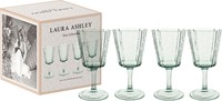 Laura Ashley Giftset 4 Glass White Wine Green-8