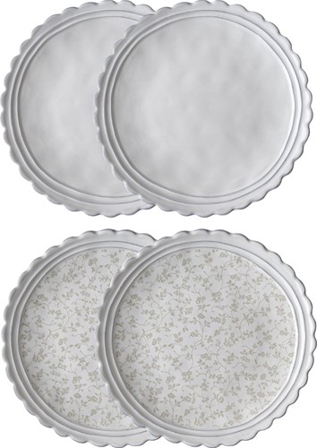 Laura Ashley Giftset 4 Borden irregular 20 cm