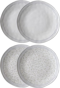 Laura Ashley Set 4 plates 26 cm
