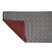 Laura Ashley Tafelloper Oxblood Rood dubbelzijdig Uni/Daniela 40x150cm