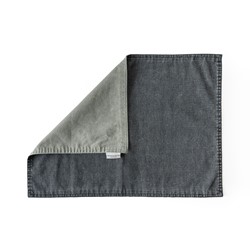 Dutch Rose Placemat 45x35 cm double green-grey