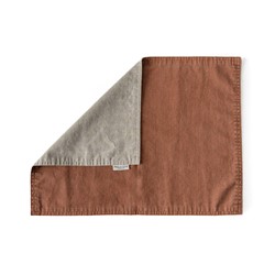Dutch Rose Placemat 45x35 cm dubbelzijdig terracotta-beige