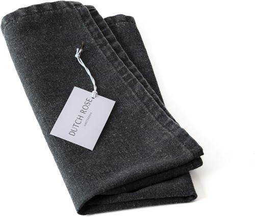 Dutch Rose Napkin 45x45 cm Grey-2