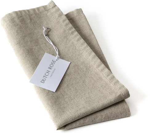 Dutch Rose Servet 45x45 cm beige-2
