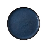 Dutch Rose Sapphire Plate 21.5 Blue