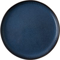 Dutch Rose Sapphire Plate 21.5 Blue