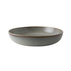 Dutch Rose Sapphire Plate Deep 23 Grey