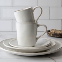 Dutch Rose Set 12 Delig Servies Wit-1