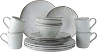 Dutch Rose Set 16 Delig Servies Lichtgrijs