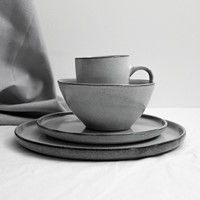 Dutch Rose Set 16 Delig Servies Grijs-2