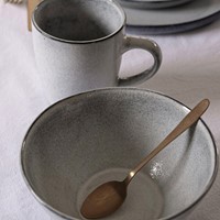 Dutch Rose Set 16 Delig Servies Grijs-3