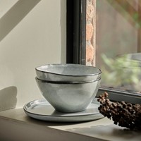 Dutch Rose Set 16 Delig Servies Grijs-4
