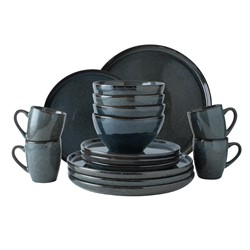 Dutch Rose Set 16 Delig Servies Blauw