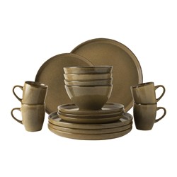 Dutch Rose Set 16 Delig Servies Camel