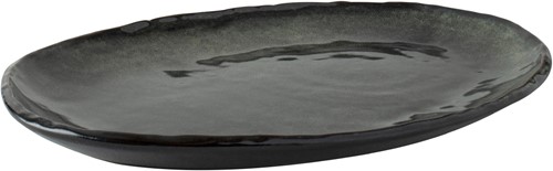 Dutch Rose Oval dish 40x28 cm Green 