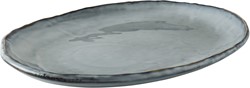 Dutch Rose Oval dish 40x28 cm Blue
