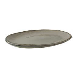 Ovale schaal 40x28 cm Creme