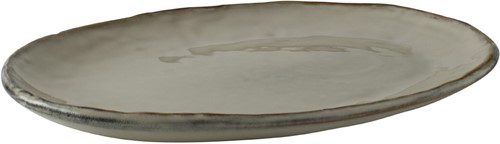 Dutch Rose Ovale schaal 40x28 cm Creme