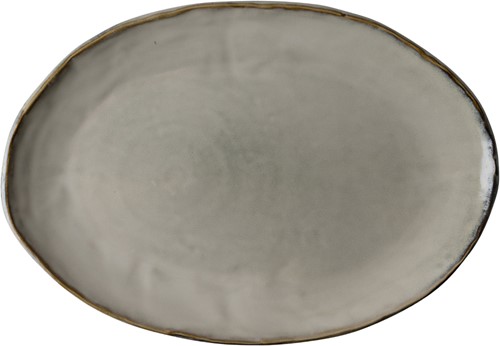 Dutch Rose Oval dish 40x28 cm Cream-2